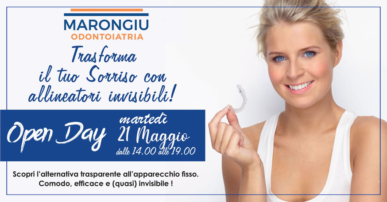 open day ortodonzia invisibile Cagliari